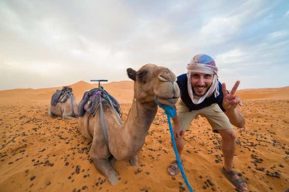 Escursione di 3 giorni nel deserto di Merzouga fino a Marrakech