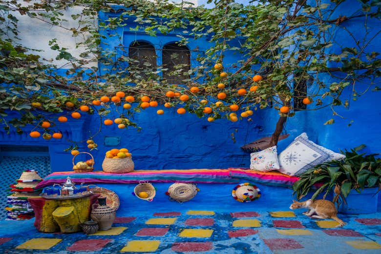 Un bellissimo angolo di Chefchaouen