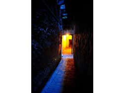 Sicurezza a Fès di sera